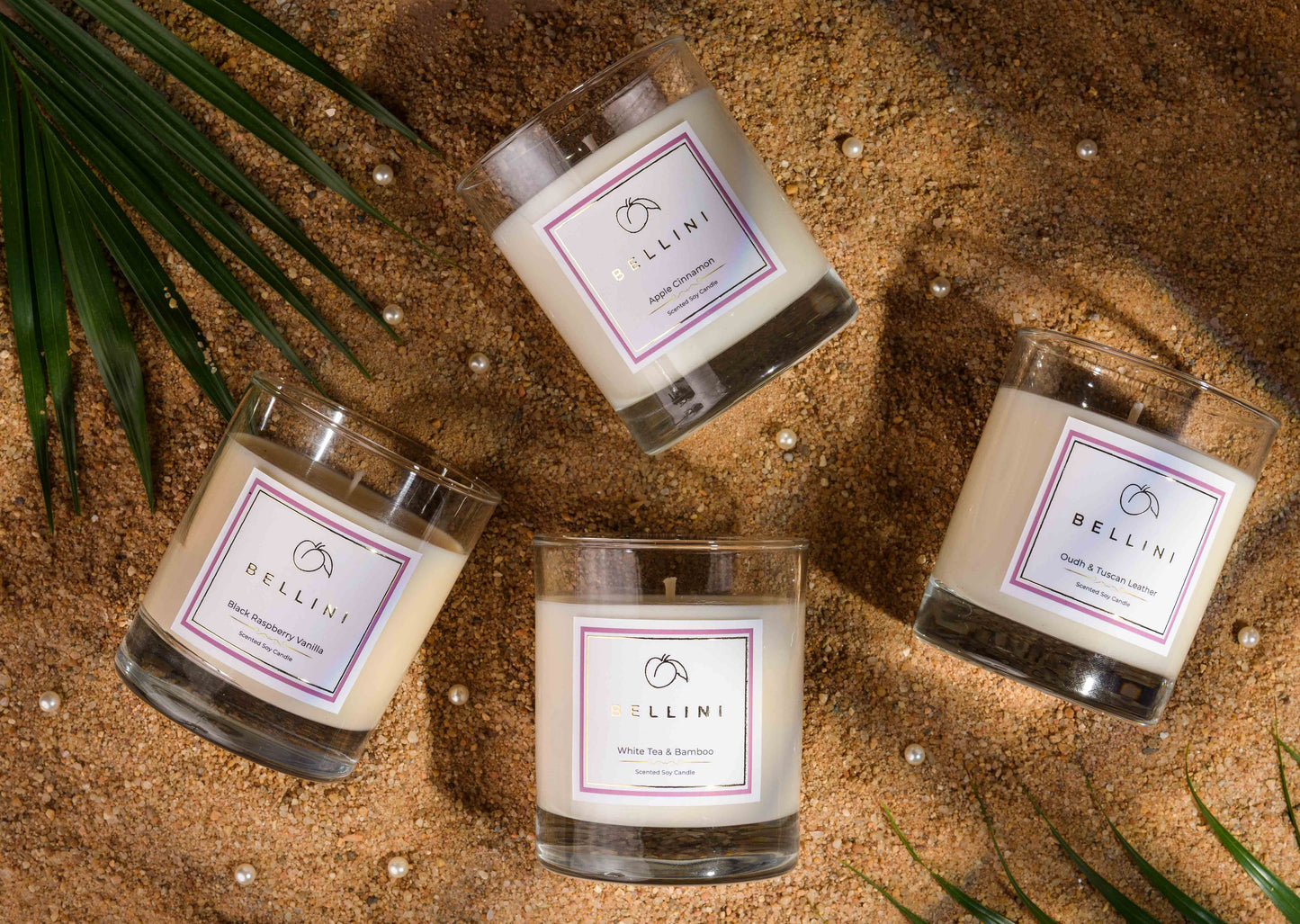 White tea and Bamboo Candle