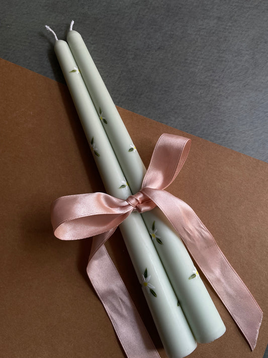 Ella - Set of 2 taper candles