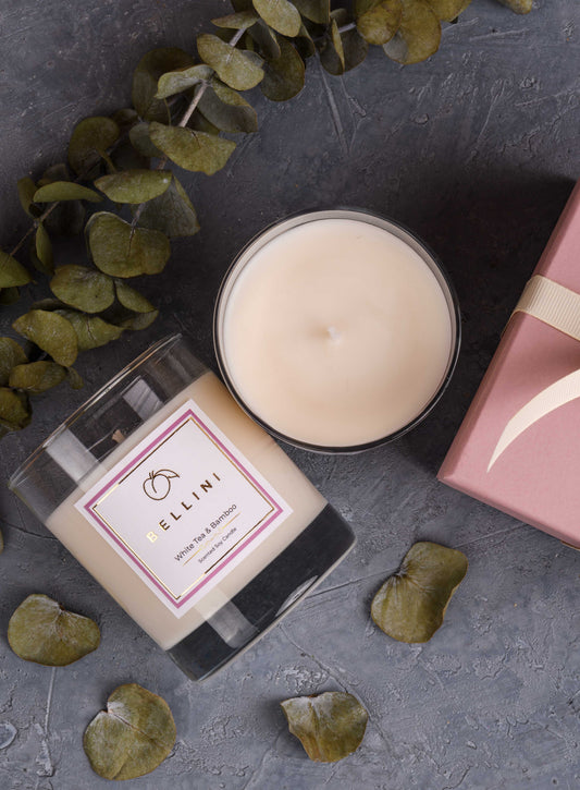 White tea and Bamboo Candle